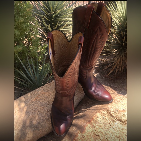 Men’s Mason Western Roper Cowboy Boots Size 8 1/2 EEE Includes Boot Inserts - Picture 16 of 16